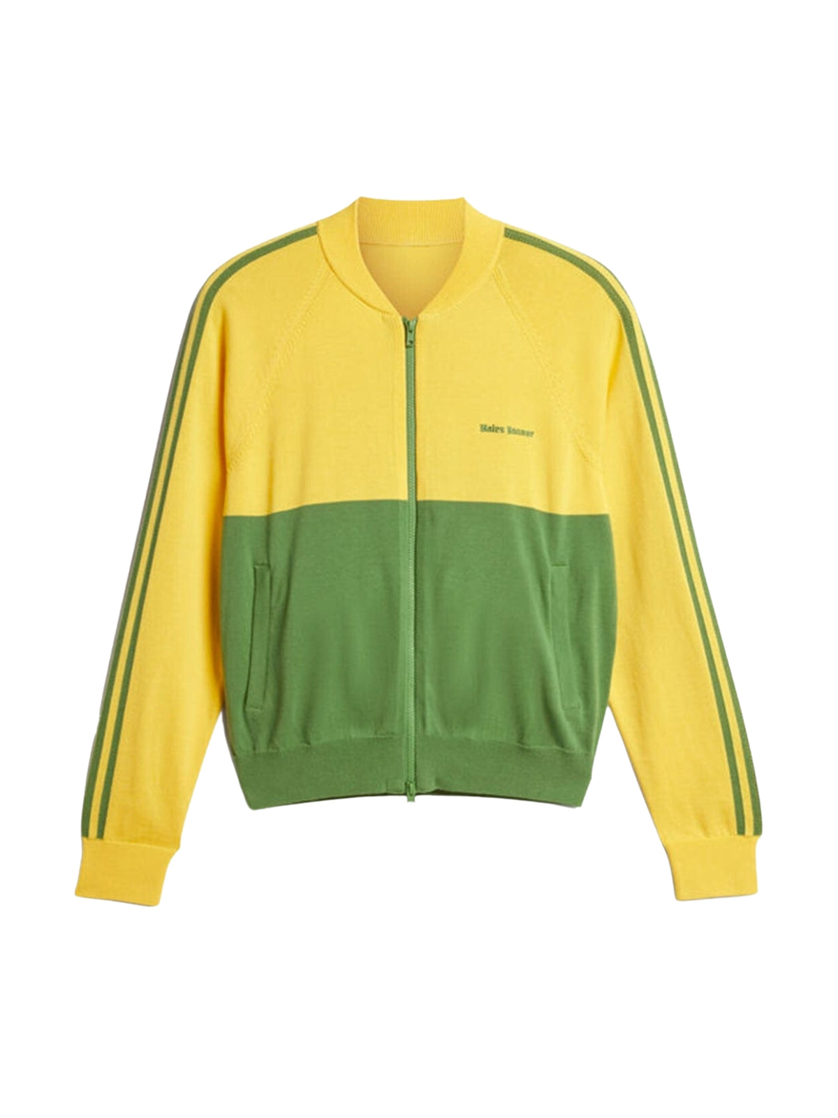 Adidas Jacket Wb Knit Yellow-Green-AL Capone Premium