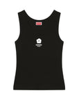 Kenzo Tank Ladies Logo Black