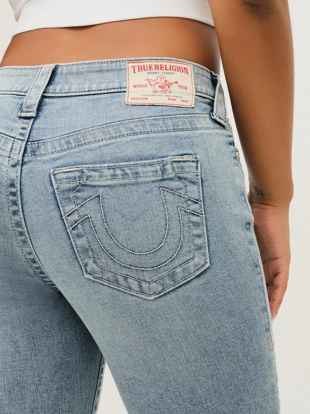 True Religion JEANS BECCA MR BOOT PEAK SPOT-AL Capone Premium