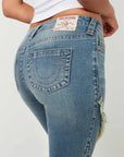 True Religion JEANS DISTRESSED FRAYED FLARE-AL Capone Premium