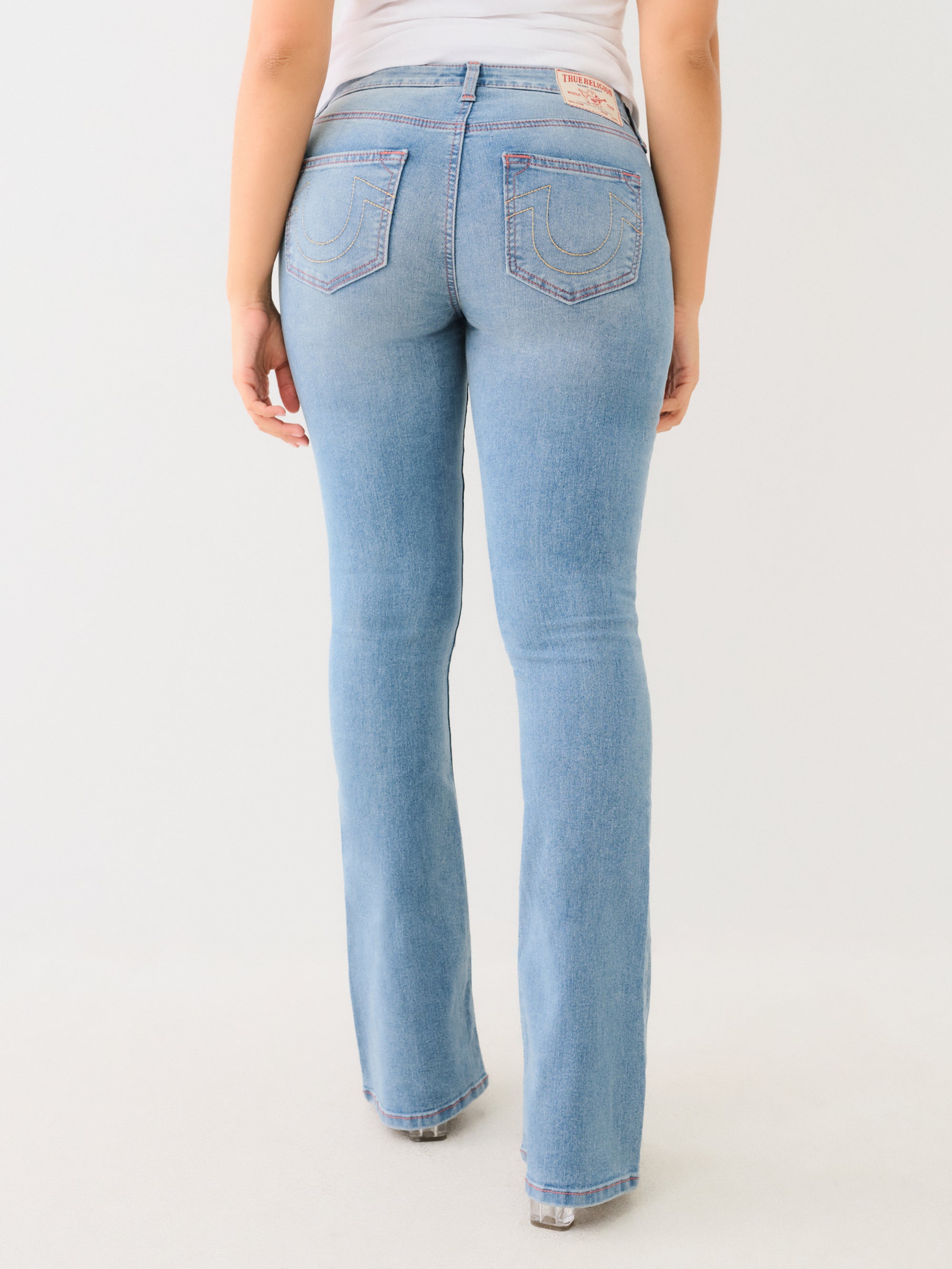 True Religion Becca Sn Mr Bootcut Light Sleet Wash-AL Capone Premium