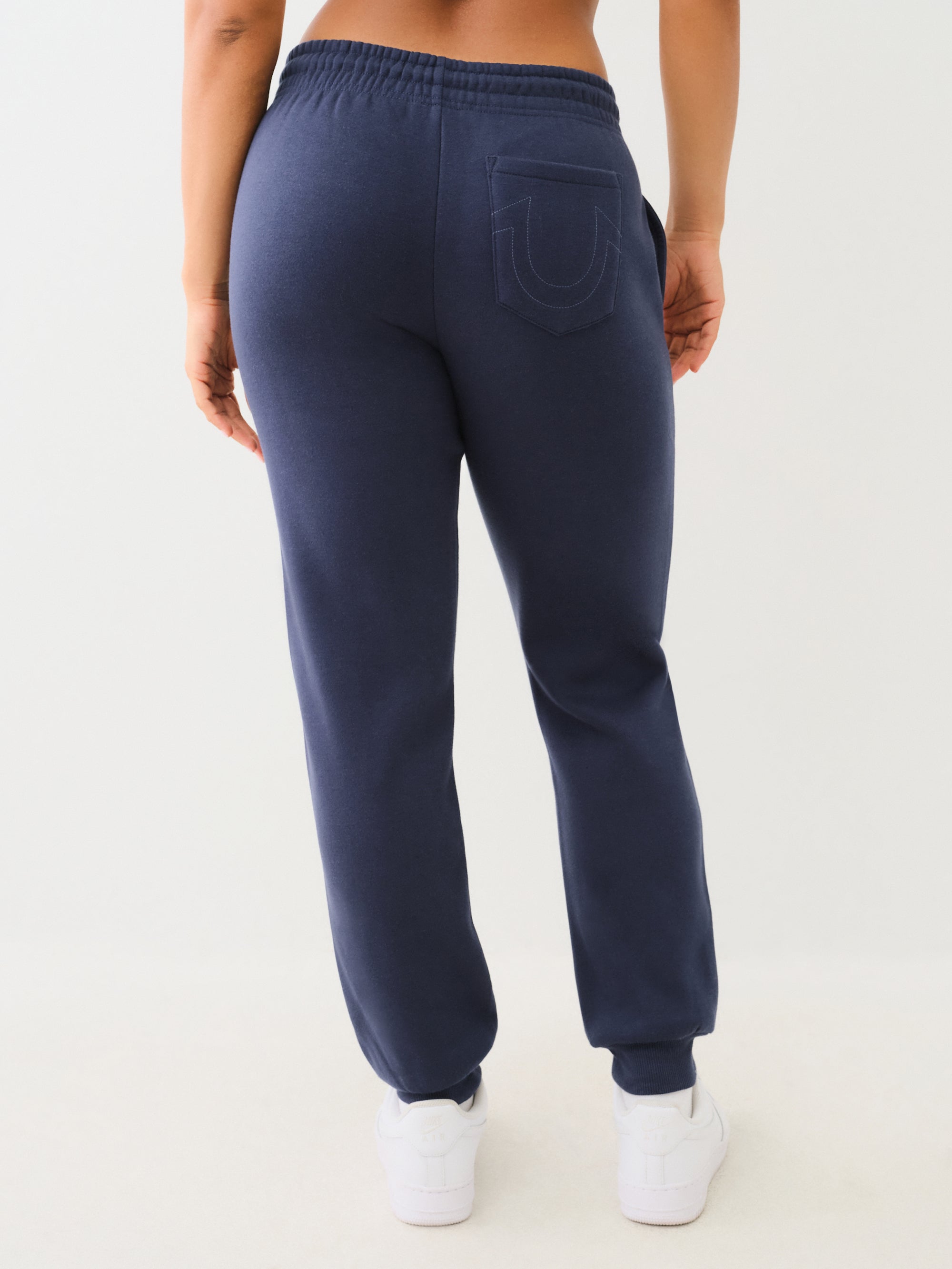 True Religion True Mid Rise Jogger Dress Blue-AL Capone Premium