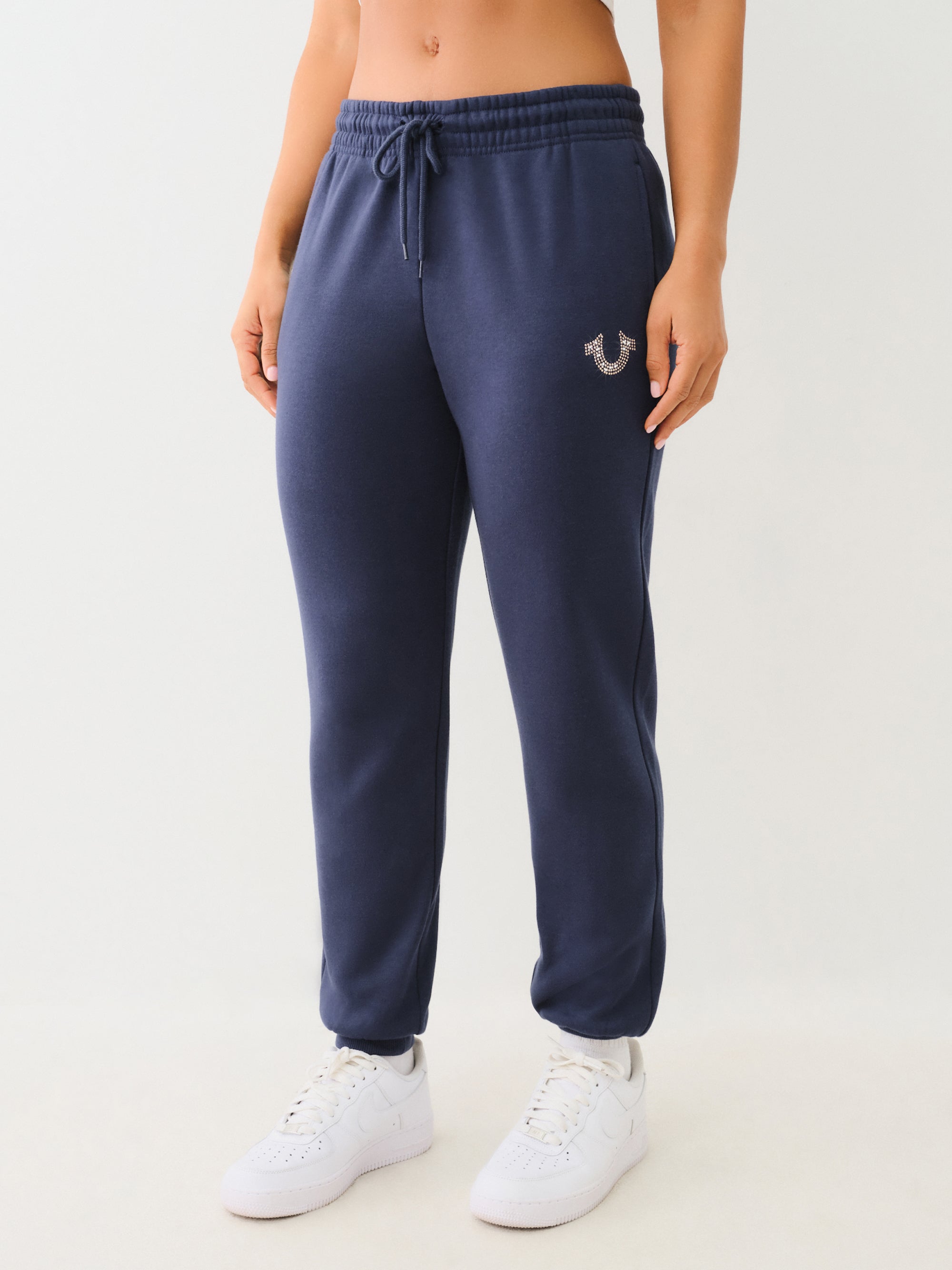 True Religion True Mid Rise Jogger Dress Blue-AL Capone Premium