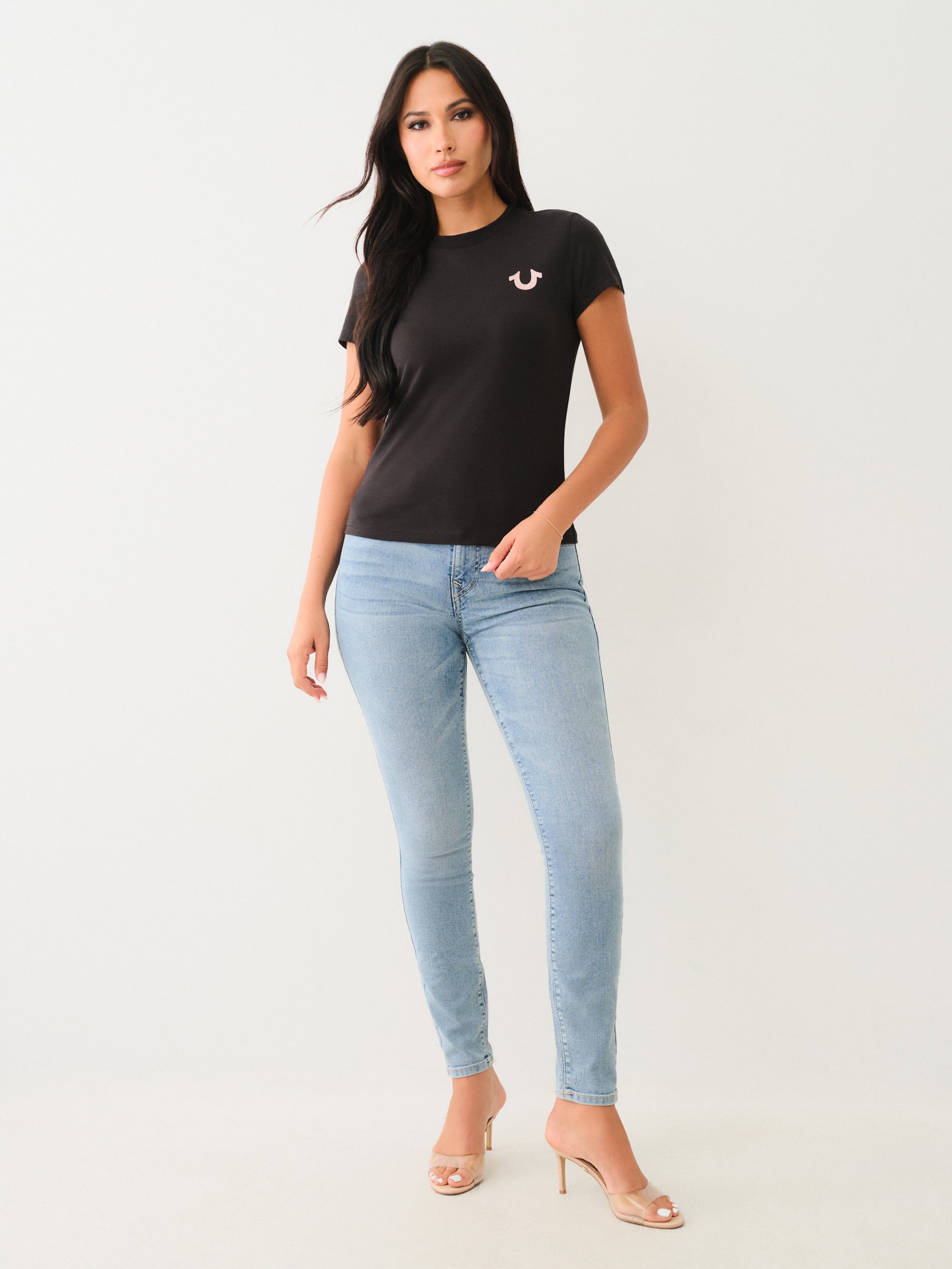 True Religion Money Buddha Ss Tee Jet Black-AL Capone Premium