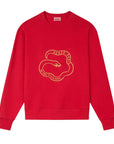 Kenzo Sweater Centre Snake Red
