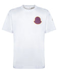 Moncler T-Shirt Solid Logo White-AL Capone Premium