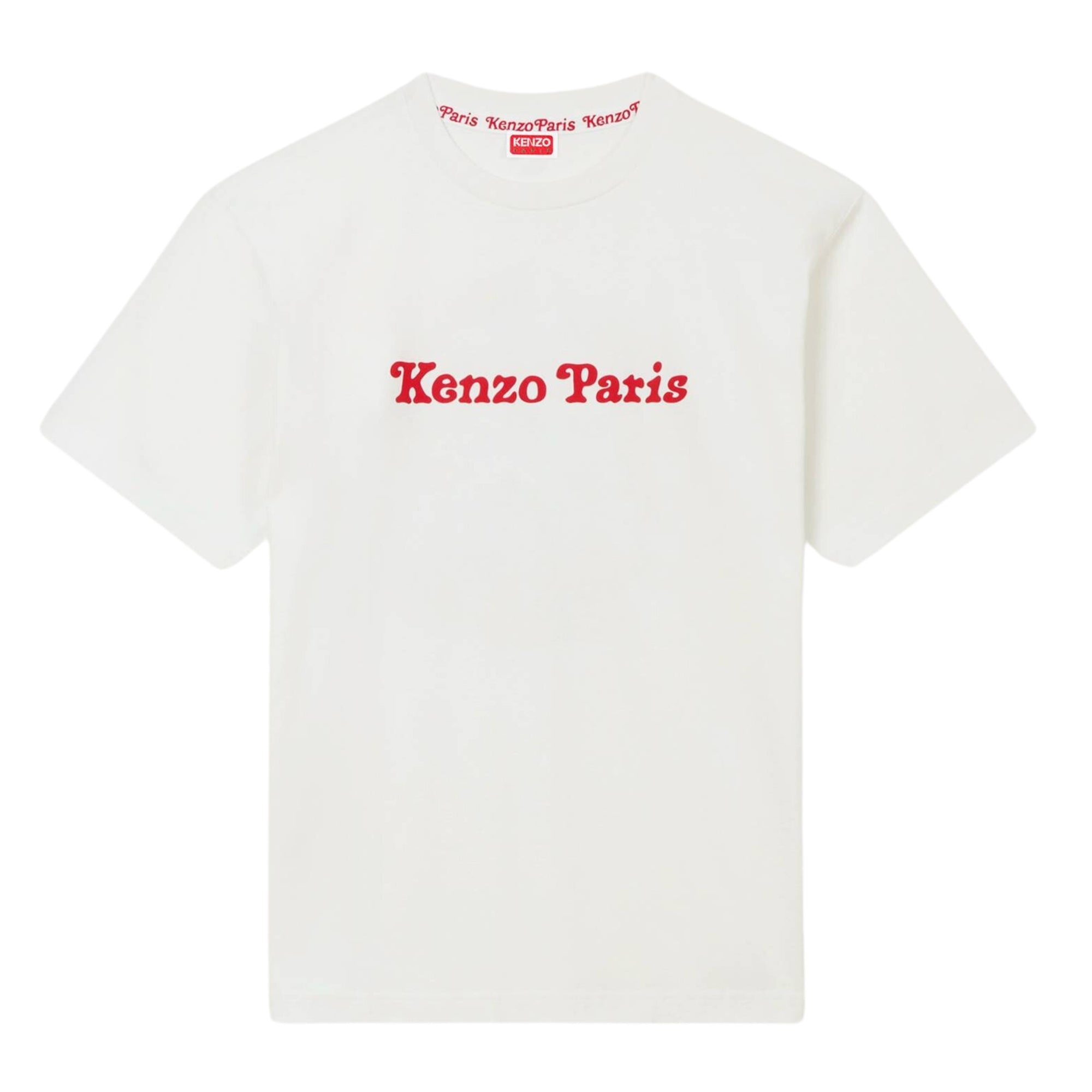 Kenzo T-Shirt Logo Red-White-AL Capone Premium