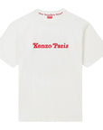 Kenzo T-Shirt Logo Red-White