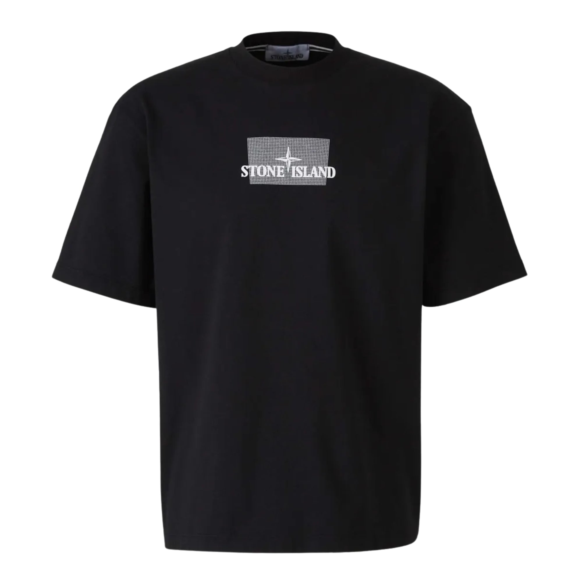 Stone Island T-Shirt Logo Black-AL Capone Premium