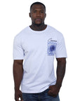 Capone T-Shirt Monaco Tiles White-AL Capone Premium