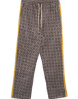 Drole De Monsieur Track Pants Monogram Grey
