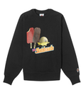 Ice-Cream Sweater Flying Car Black