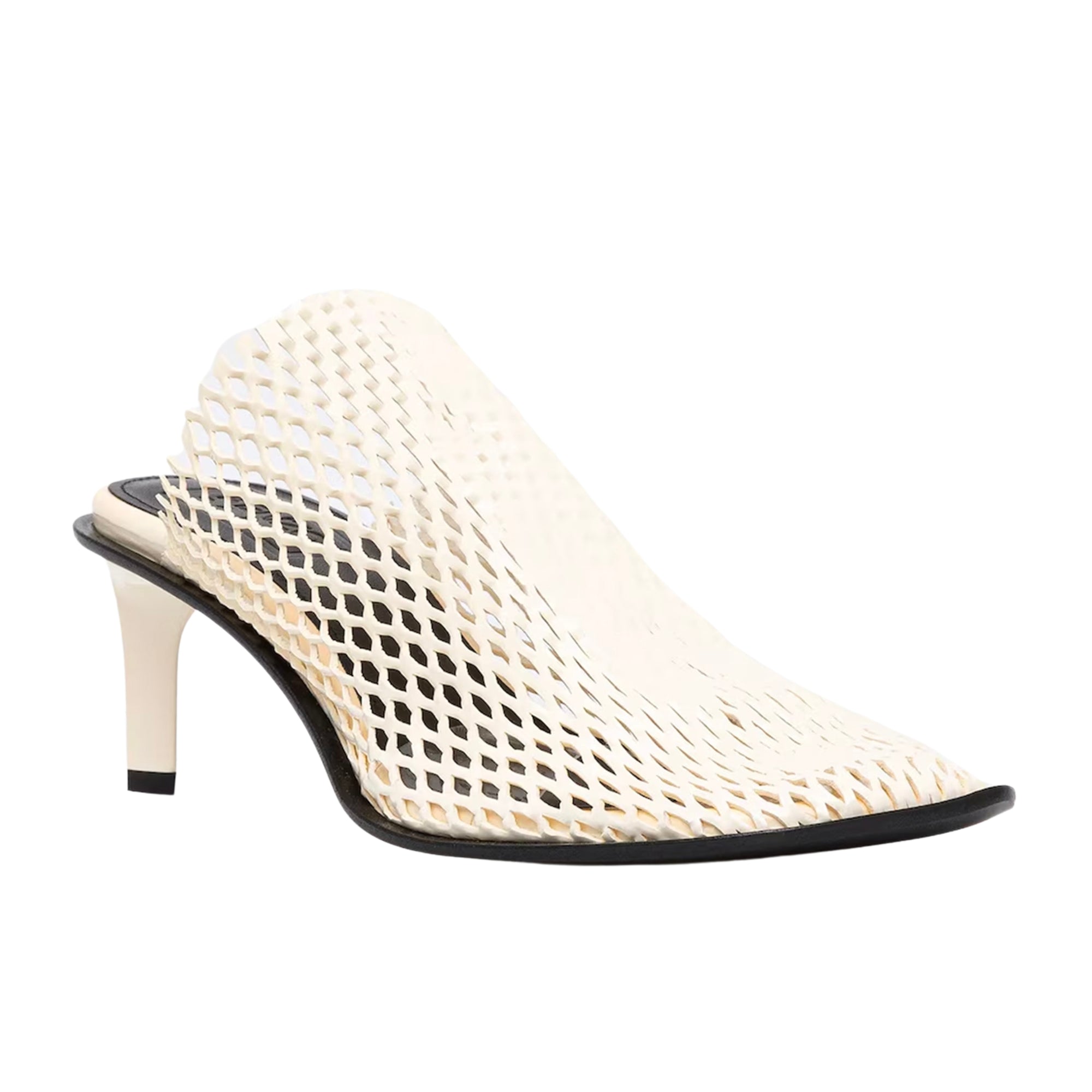 Kenzo Heel Ladies Mule Off White-AL Capone Premium