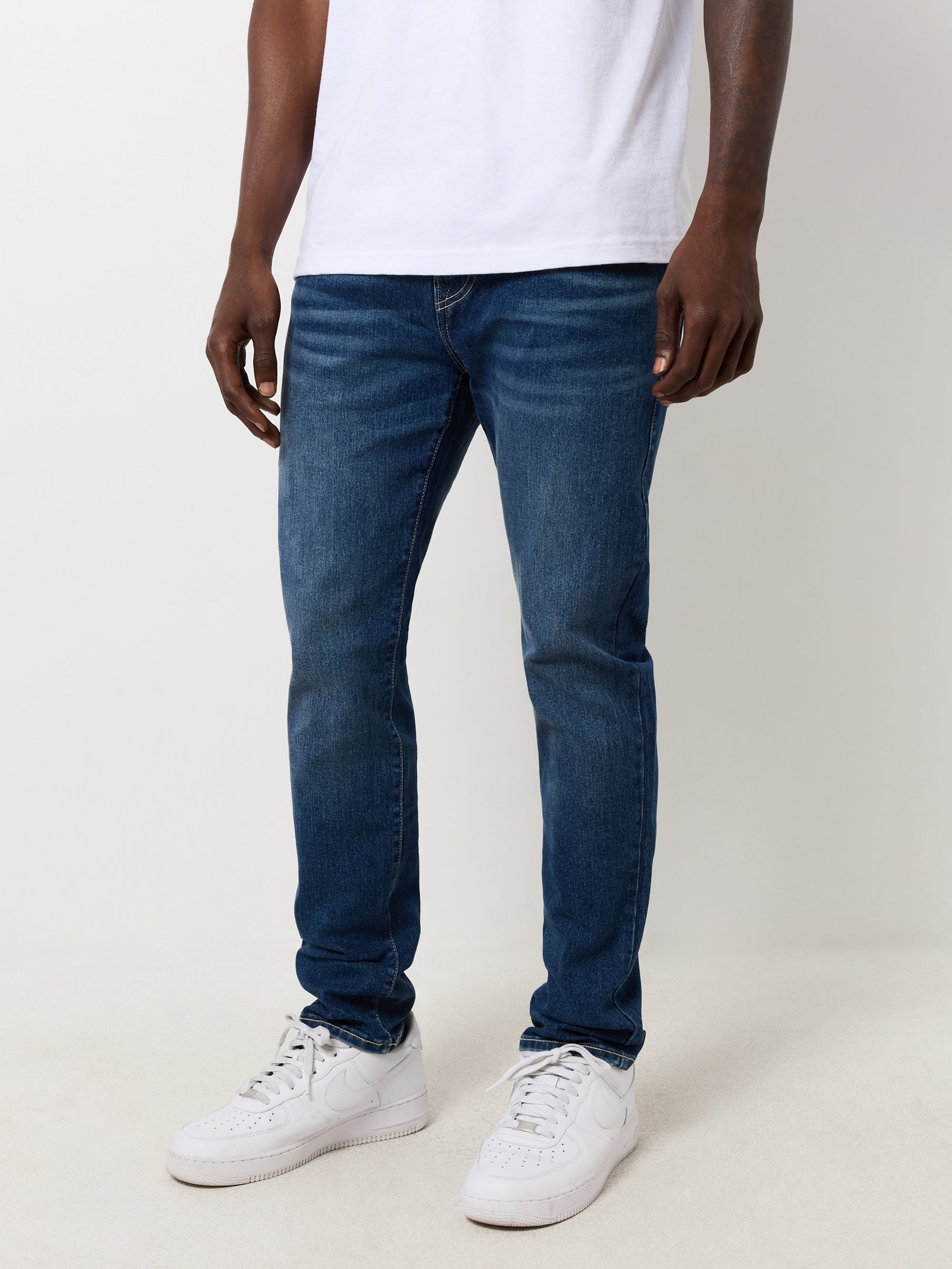 True Religion Rocco Sn Flap Skinny Medium Blizzard Wash-AL Capone Premium