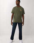 True Religion Ricky Sn Straight Dark Mahogany Wood Wash