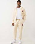 TRUE RELIGION JOGGER EMB PATCH HS FOG