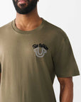 True Religion T-Shirt Glitter Puff Tr Kalamata