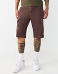 True Religion Shortss Utility Cargo Shorts Brown