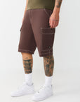 True Religion Shortss Utility Cargo Shorts Brown