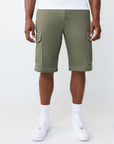 True Religion Shortss Utility Cargo Shorts Olive