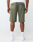 True Religion Shortss Utility Cargo Shorts Olive