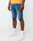 True Religion Shorts Rocco Sn Flap Short Medium Wash