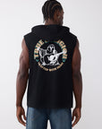 True Religion Tank Buddha Circcular Hod Black