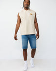 True Religion Tank Buddha Circcular Hod Grey