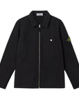 Stone Island Overshirt Long Sleeve Black