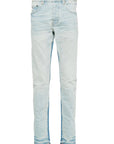 Purple Jeans Shadow Inseam Light Indigo