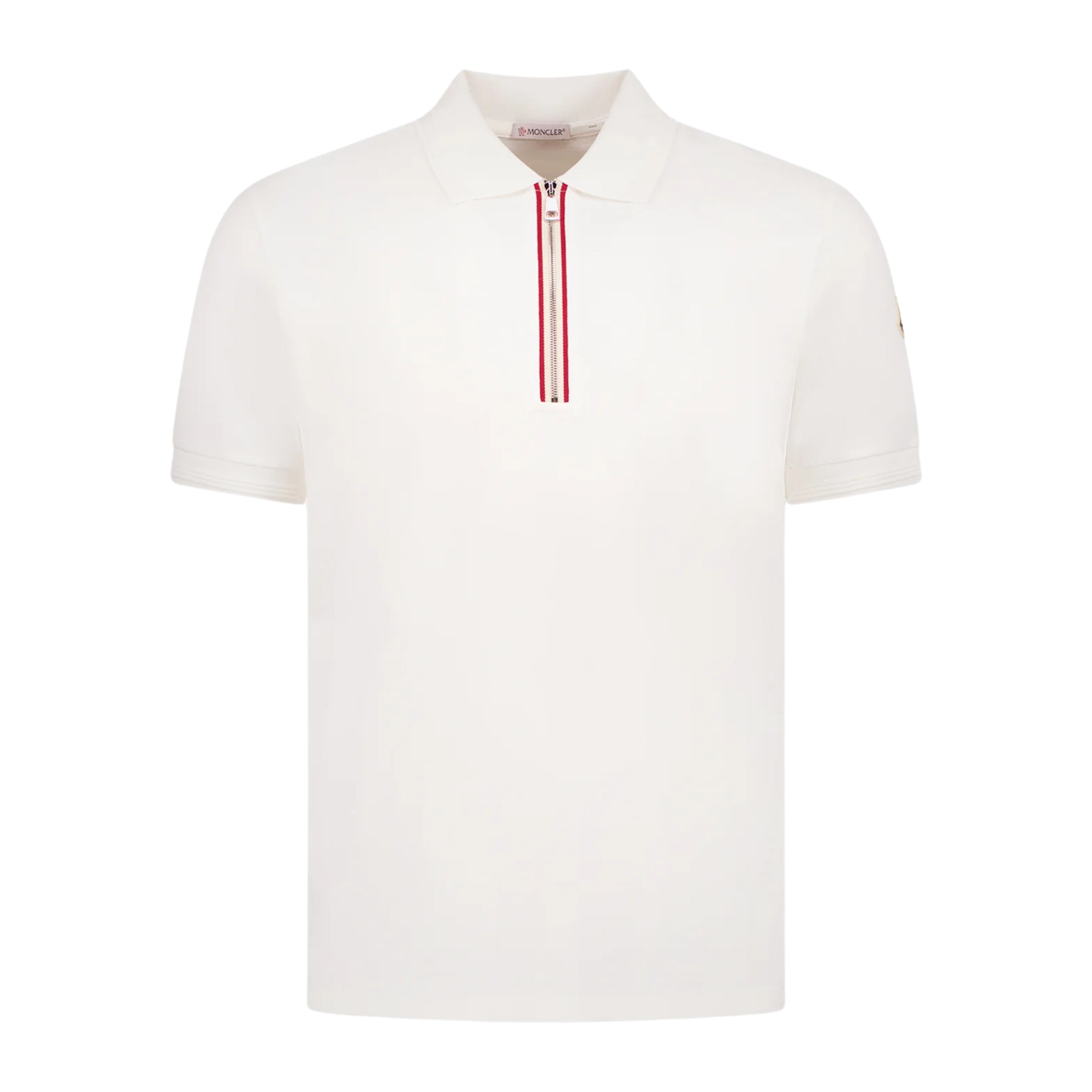 Moncler Golfer Half Zip White – AL Capone Premium