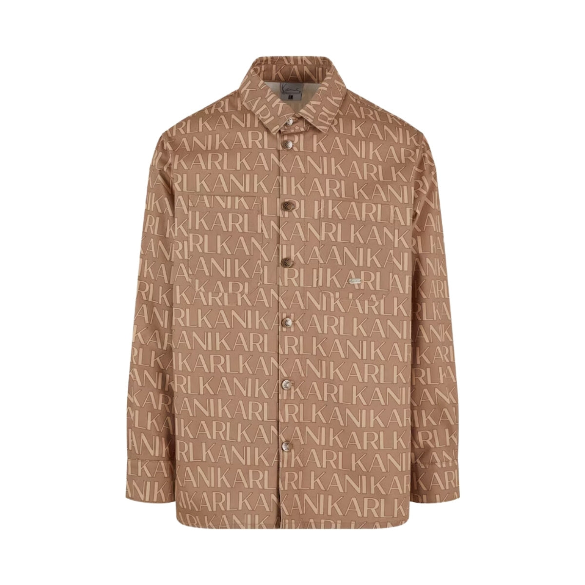 Karl Kani Shirt Overshirt Light Sand-AL Capone Premium