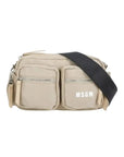Msgm Bag Sling Beige