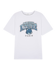 Maison Kitsune T-Shirt Campus Fox Relaxed White-AL Capone Premium