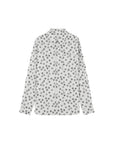 Maison Kitsune Shirt Relaxed Design Grey-Blue