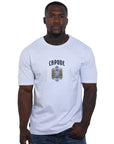 Capone T-Shirt Mexican Embroidery Slogan White-AL Capone Premium