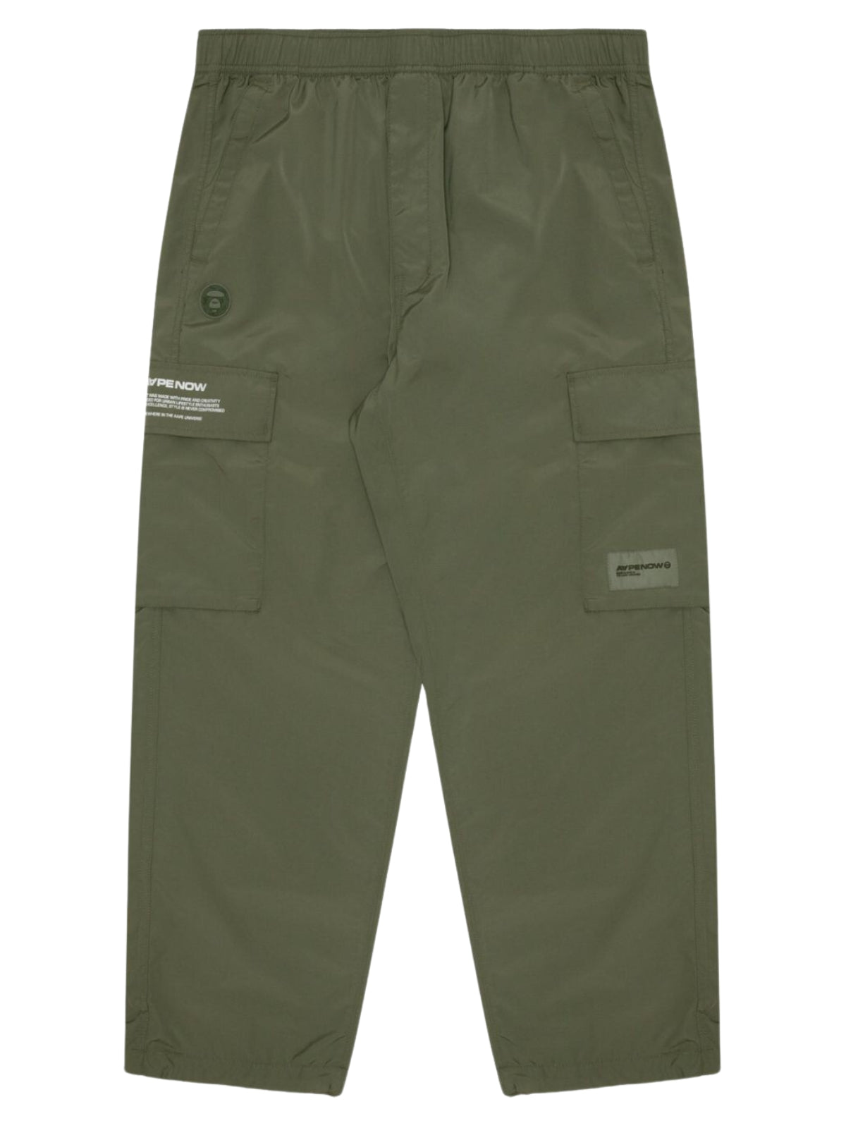 Aape Cargo Pants Pocket Logo Khaki-AL Capone Premium