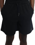 Capone Shorts Textured Basic Black-AL Capone Premium