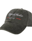 Msgm Cap Inscribed Grey-White