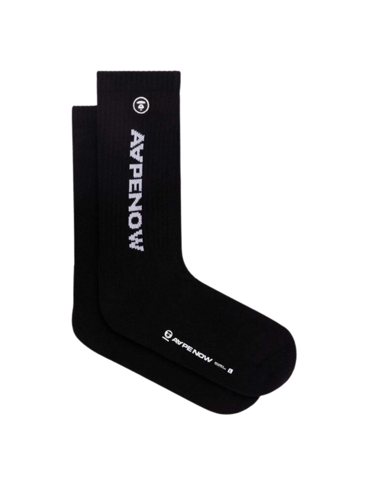 Aape Socks Logo Black-AL Capone Premium