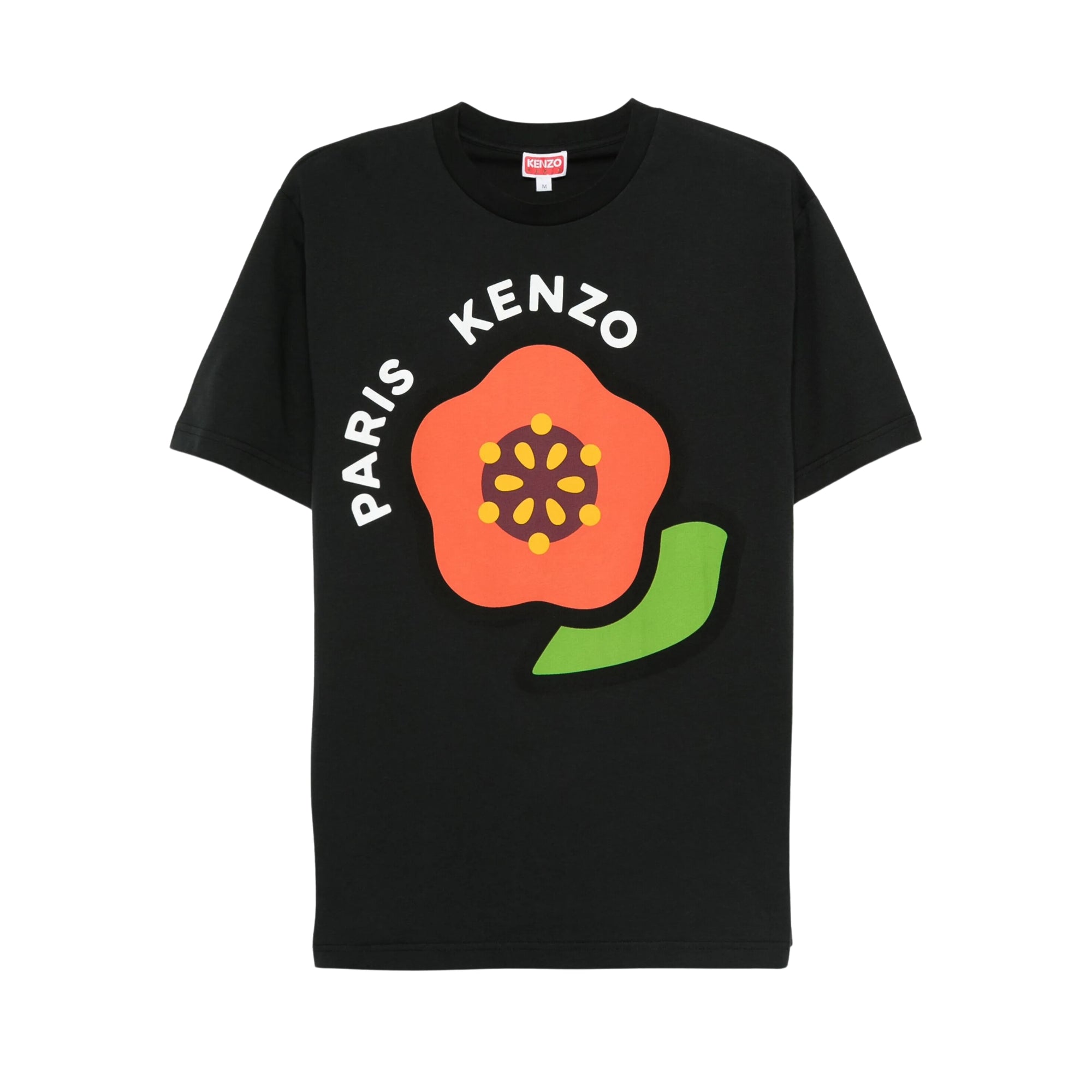 Kenzo T-Shirt Boke Flower Black-AL Capone Premium