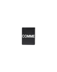 Comme Des Garcons Wallet Logo Black