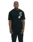 Capone T-Shirt C Logo Black