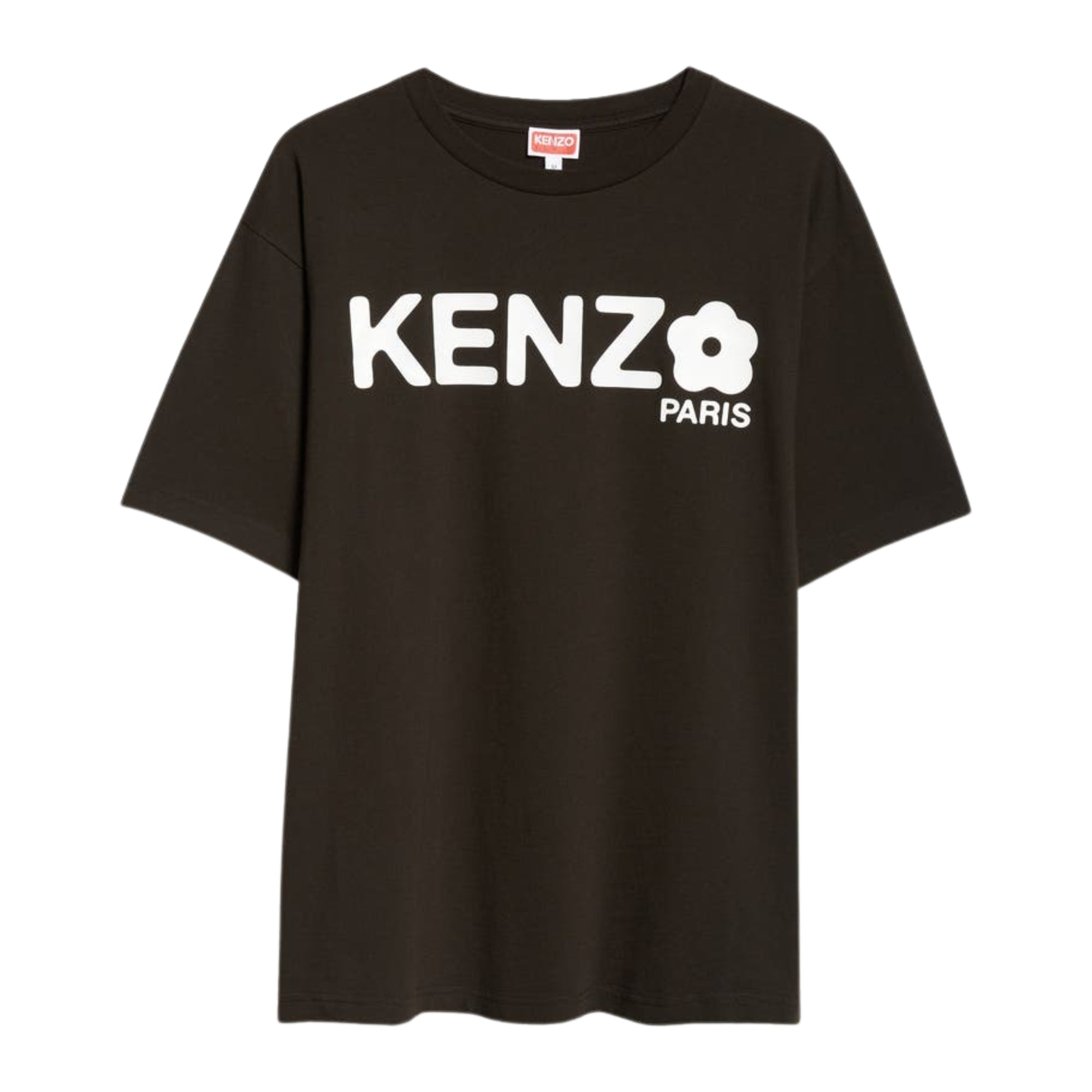 Kenzo T-Shirt Gots Boke Flower Oversize Black-AL Capone Premium