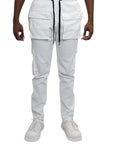 Capone Cargo Pants Relaxed White-AL Capone Premium
