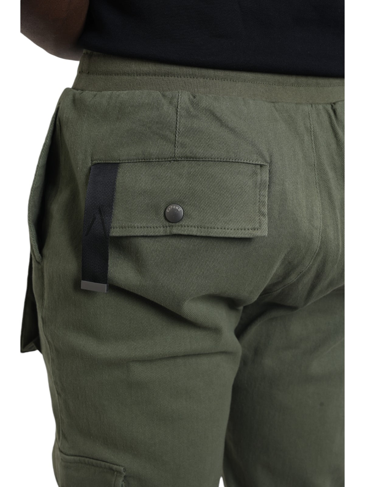 Capone Cargo Pants Relaxed Green-AL Capone Premium