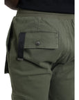 Capone Cargo Pants Relaxed Green-AL Capone Premium