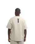 Capone T-Shirt Lounge Wear Oversized Biscuit-AL Capone Premium