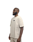 Capone T-Shirt Lounge Wear Oversized Biscuit-AL Capone Premium