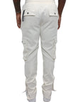 Capone Cargo Pants Relaxed White-AL Capone Premium